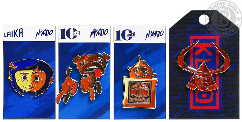 MONDO スタジオライカ10周年記念ピンセット/コララインとボタンの魔女/KUBOクボ 二本の弦の秘密/ボックストロール/パラノーマン/Coraline