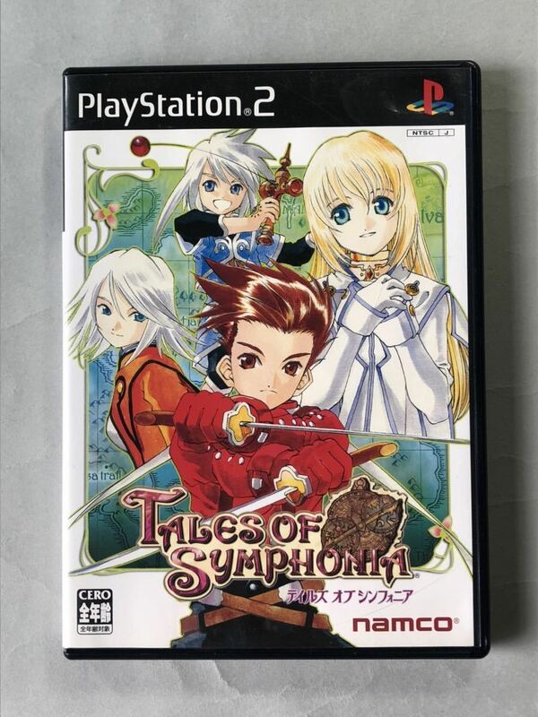 テイルズオブシンフォニア　PS2ソフト　namco　プレイステーション2 SONY Tales of Symphonia