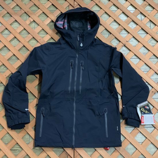 VOLCOM ボルコム 2023 【GUIDE GORE-TEX JACKET】 BLACK US-Ssize 新品正規品 ゴアテックス ジップテック ガイドジャケット