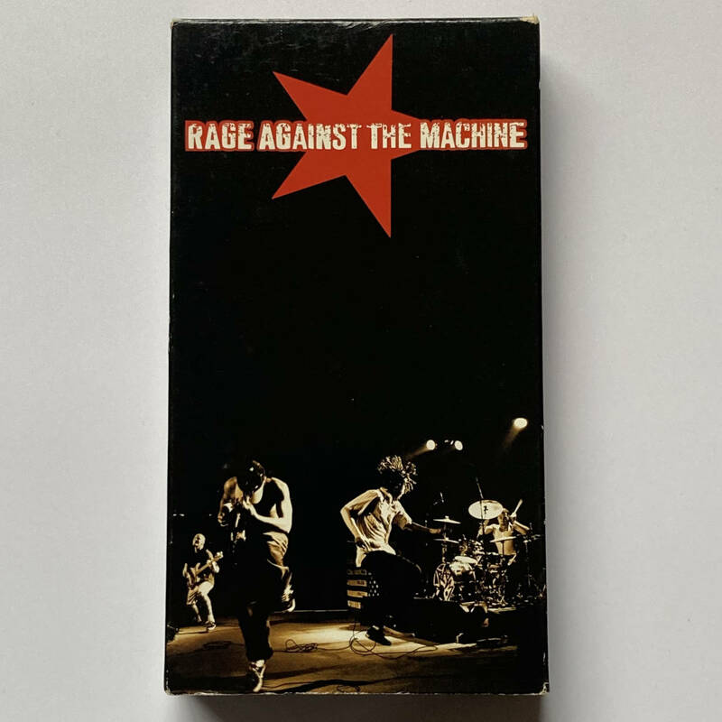 【RAGE AGAINST THE MACHINE*レイジ・アゲインスト・ザ・マシーン*VHSテープ*LIVE IN CONCERT VIDEO CLIPS*70分】