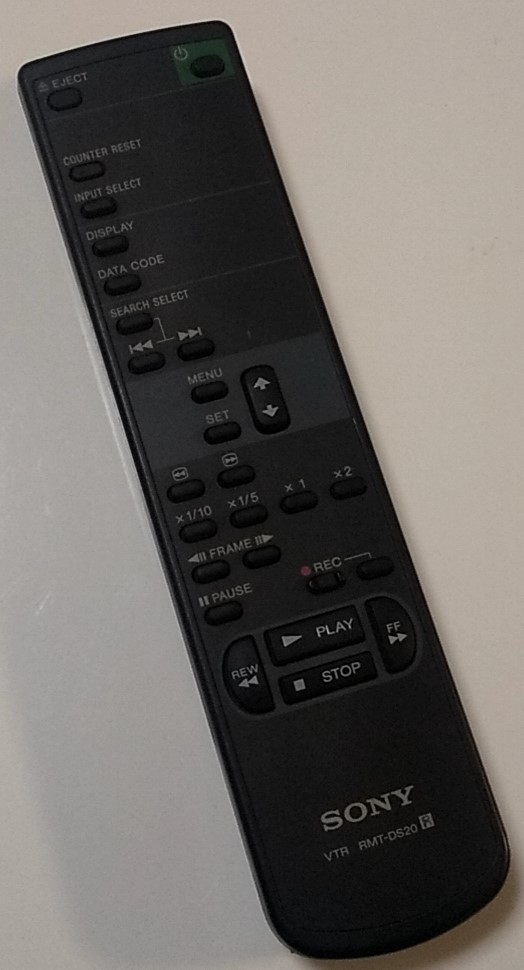 【送料無料】SONY ソニー リモコン RMT-DS20　赤外線チェック済