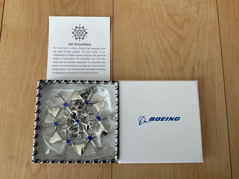 新品　Boeing クリスマスオーナメント クリスマス　飾り　ボーイング　ANA JAL