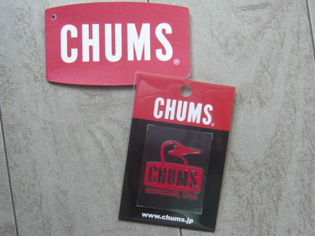 チャムス ステッカー Chums Booby Face Emboss Sticker レッド CH62-1127 新品