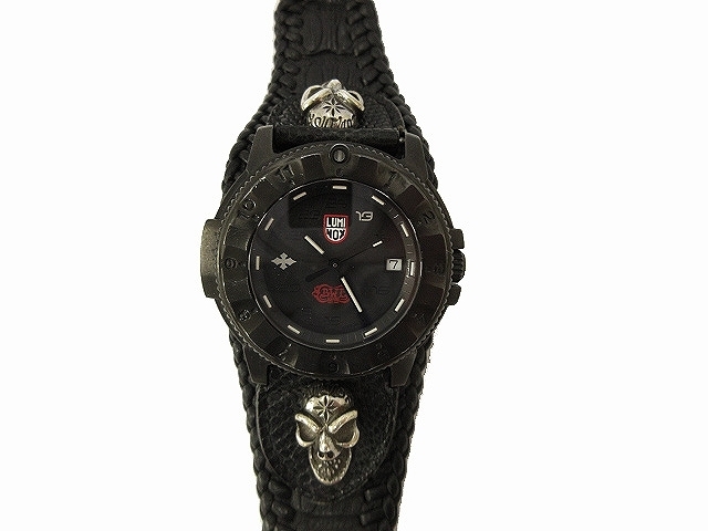 ルミノックス LUMINOX ×BWL ビルウォールレザー 200本限定 ロッキードマーティンコレクション F-117 ナイトホークシリーズ2 腕時計