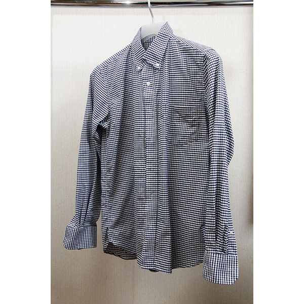 無印良品 チェックシャツ size:M