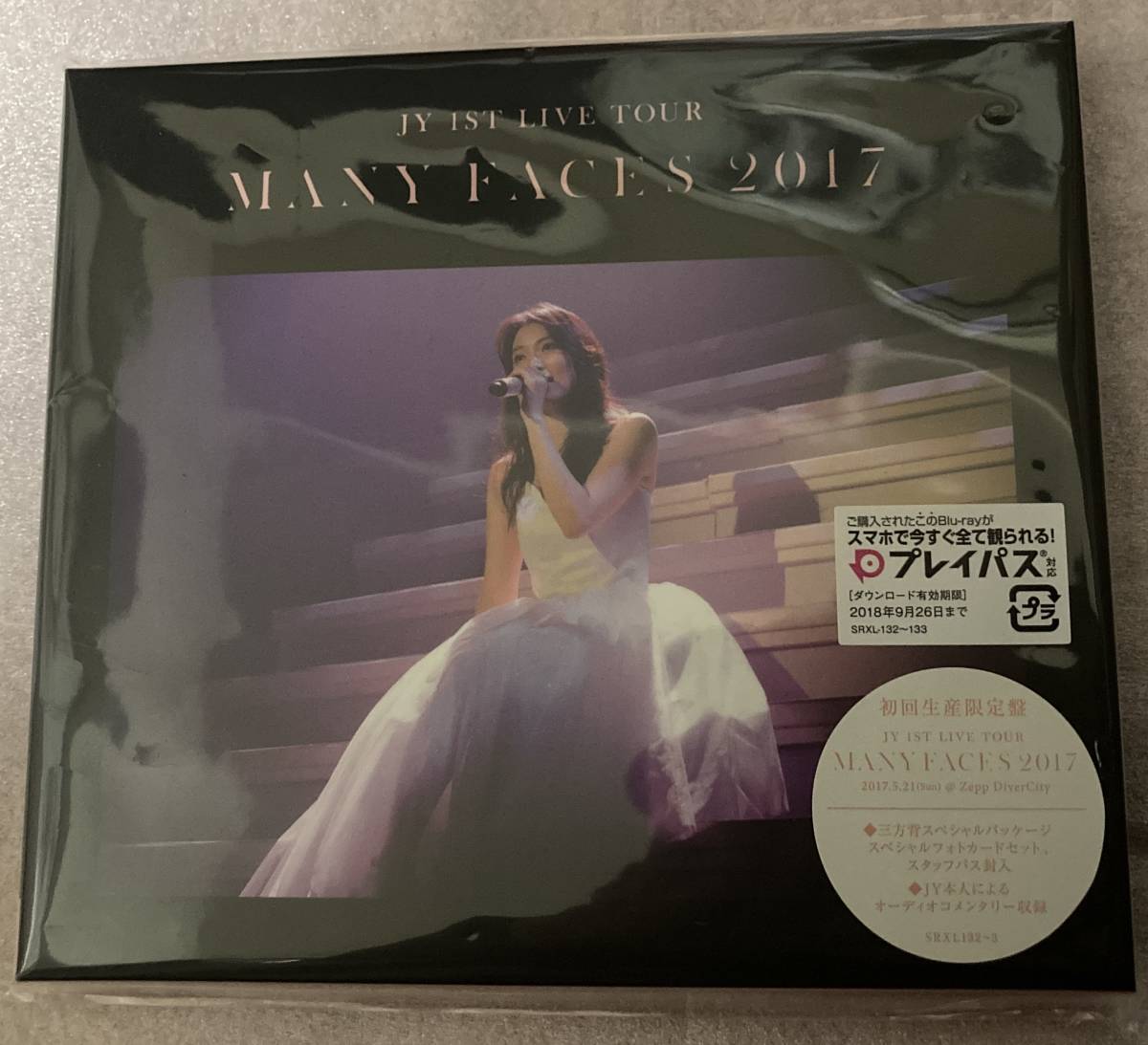 Blu-ray JY 1st LIVE TOUR Many Faces 2017 ブルーレイ 初回生産限定盤 知英 ジヨン KARA 限定 初回 特典