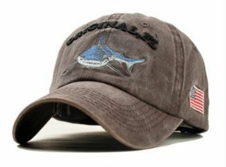 全国　送料無料　ウォッシュ加工　帽子　キャップ　シャーク　サメ　鮫　軽量　　野球帽　釣り　紫外線対策　キャンプ　散歩　釣り　野外