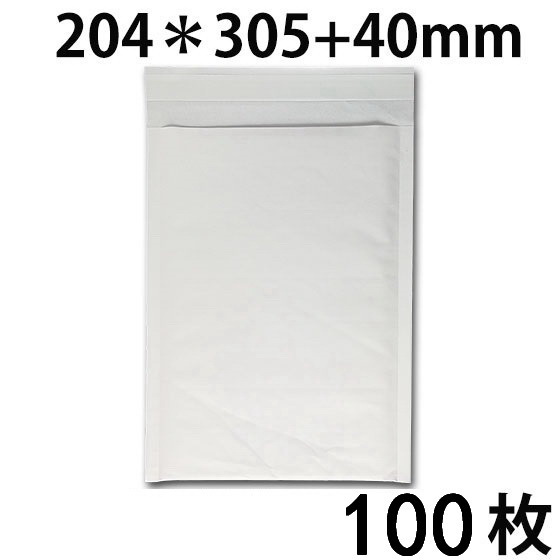 クッション封筒 新品 #1 白 内寸184x305mm 100枚 送料無料 配送エリア 全国（北海道・九州・沖縄・離島を除く）