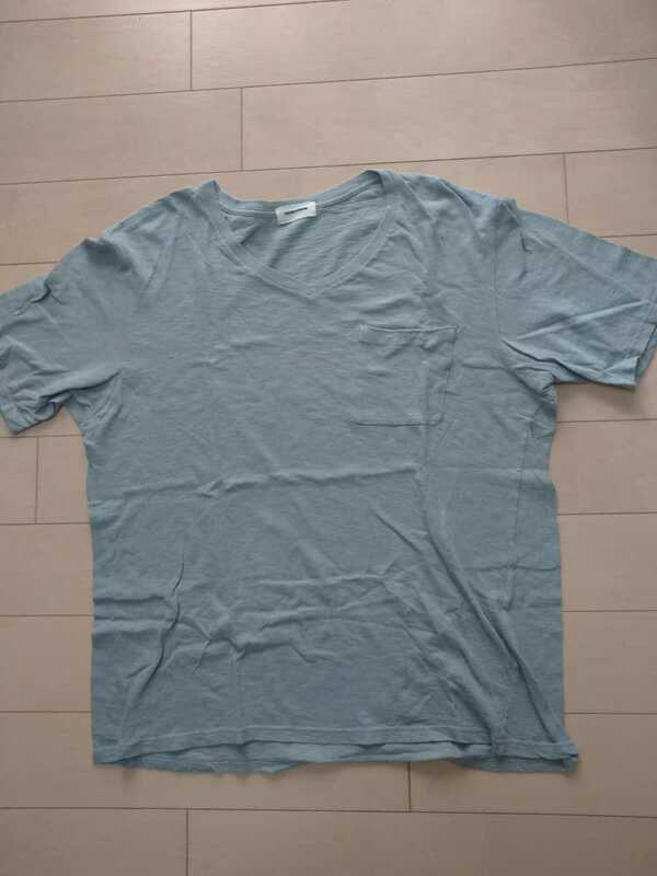 UNDERCOVER（アンダーカバー） スラブ天竺Vネックポケット付Tシャツ カラー:カーキ系 表示サイズ:3 MADE IN JAPAN JONIO