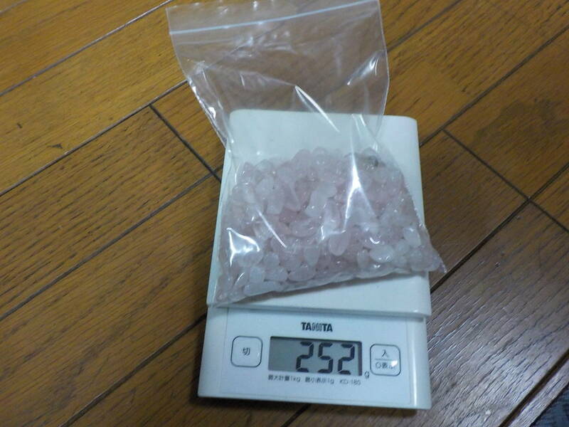 ローズクォーツ さざれ 250g