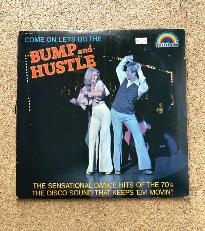 Various Artists ／ BUMP and HUSTLE with the DISCO CONSTRUCTION　 LPレコード