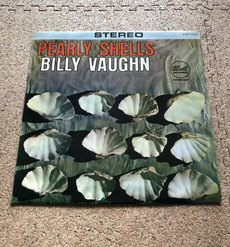 BILLY VAUGHN ビリー・ヴォーン ／ PEARLY SHELLS　 LPレコード