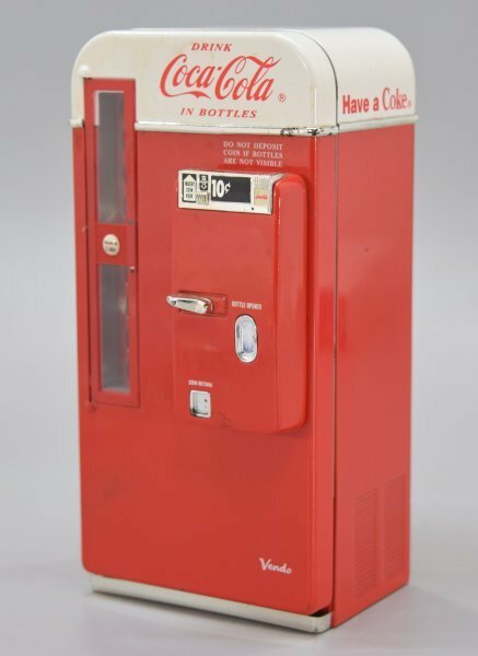 希少 コカ・コーラ 自動販売機 ミュージック 貯金箱 1994年 ベンディングマシーン 昭和 レトロ インテリア 置物 ビンテージ 珍品 RG-865H