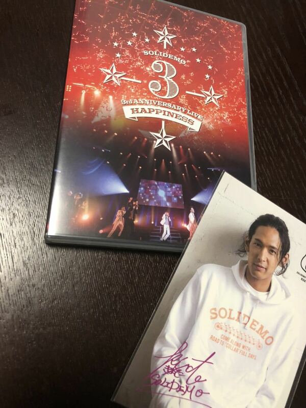 即決 SOLIDEMO/SOLIDEMO 3rd ANNIVERSARY LIVE Happiness〈DVD2枚組〉