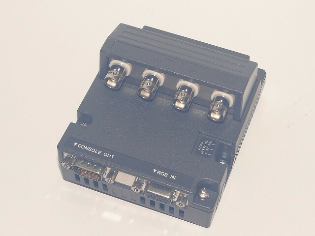 KEYENCE■タッチパネル 4ch ビデオ RGB 入力ユニット コンポジット ビデオ信号 VT2用 VT2-V1 モニター 画面 PLC シーケンサ キーエンス
