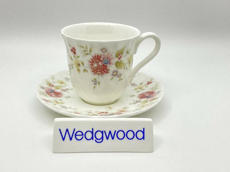 WEDGWOOD ウェッジウッド POSY Candlelight Coffee Cup & Saucer ポージー キャンドルライトコーヒーカップ＆ソーサー *L165