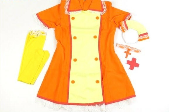 VOCALOID2 鏡音リン 恋色病棟 ナース服　コスチュームセット　Size　L　838105AA407-107