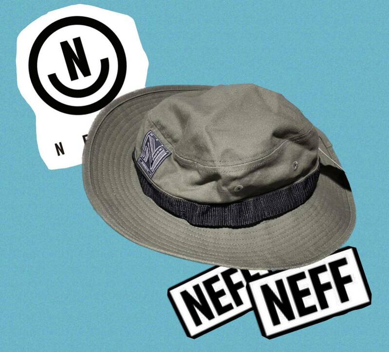 未使用　NEFF ネフ　スノーボード　バケットハット　バケハ　男女兼用　スノボ　帽子