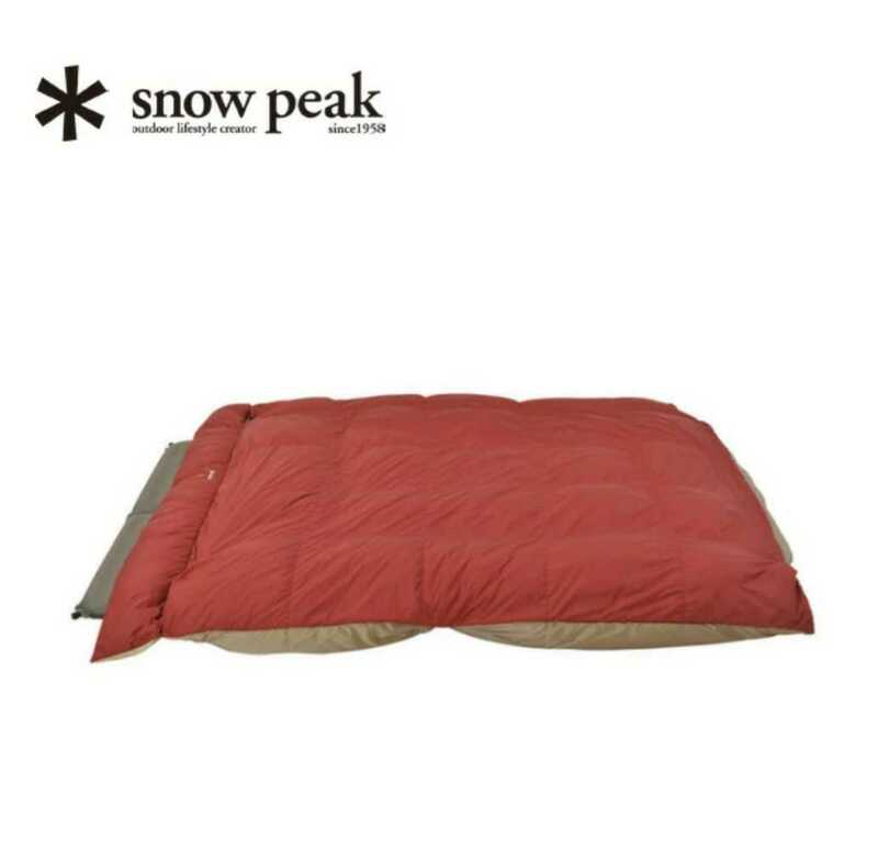 新品　スノーピーク　snow peak　シュラフ　寝袋　グランドオフトン　ダブル　1600 BD-051
