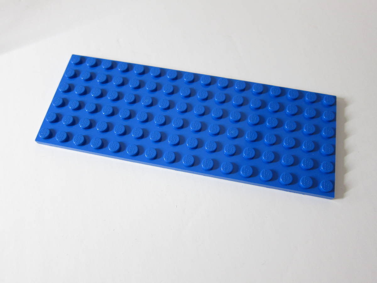 【パーツ-400】LEGOパーツ　プレート　6×16 青色　　◇#3027◇街・宇宙・トレイン・ヴィンテージ◇パーツ◇レゴ