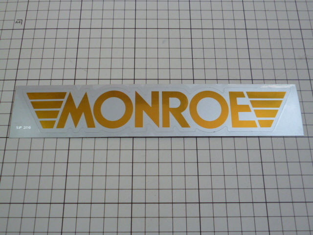 MONROE ステッカー (225×38mm) モンロー