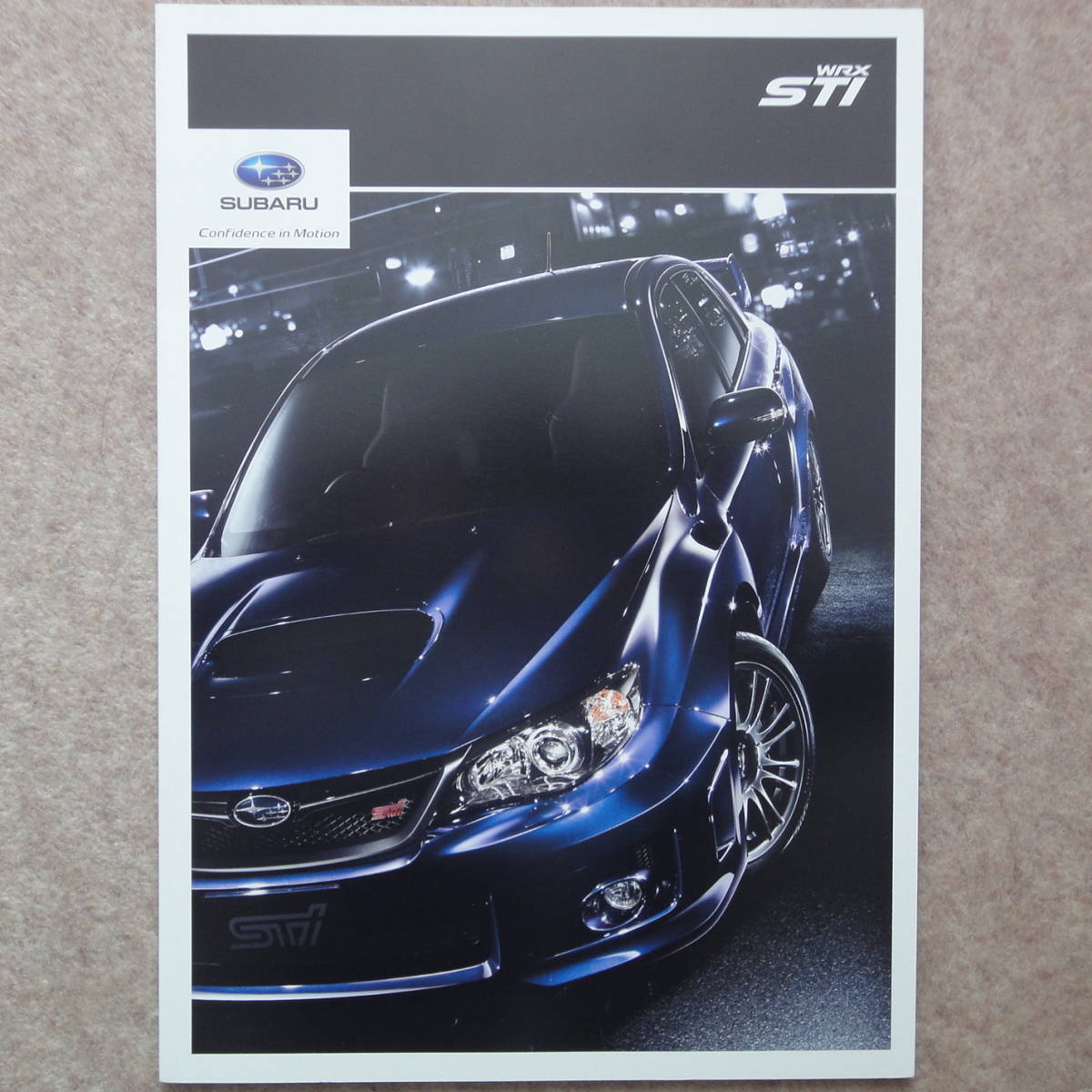 WRX STI カタログ　A-Line GRB GRF GVB GVF GR GV C型 4ドア 5ドア 4door 5door EJ20 EJ25 インプレッサ impreza 2011年10月拍卖