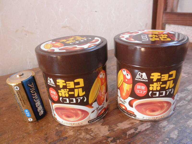 チョコボール キョロちゃん 森永製菓 ココアの缶 容器 昭和レトロ ノベルティ