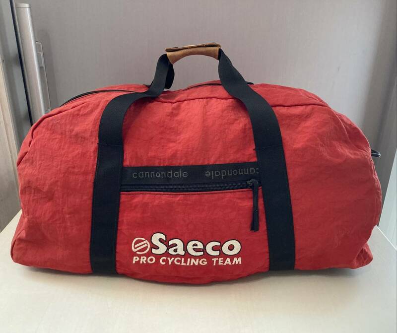 cannondale Saeco Gear Bag MADE IN USA USED キャノンデール サエコ ギアバッグ ダッフルバッグ USA製 