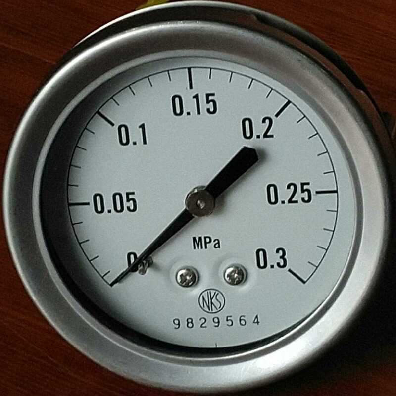 長野計器 圧力計 0.3MPa 埋込形60Φ 送料無料