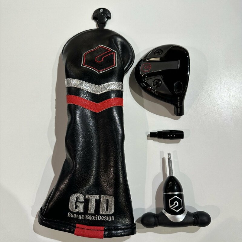 【美中古】■GTD GT-FW/15度/15°/チタンフェース＆低スピン 超飛距離を生む15°■レンチ付き■スリーブ付き■ヘッド単品