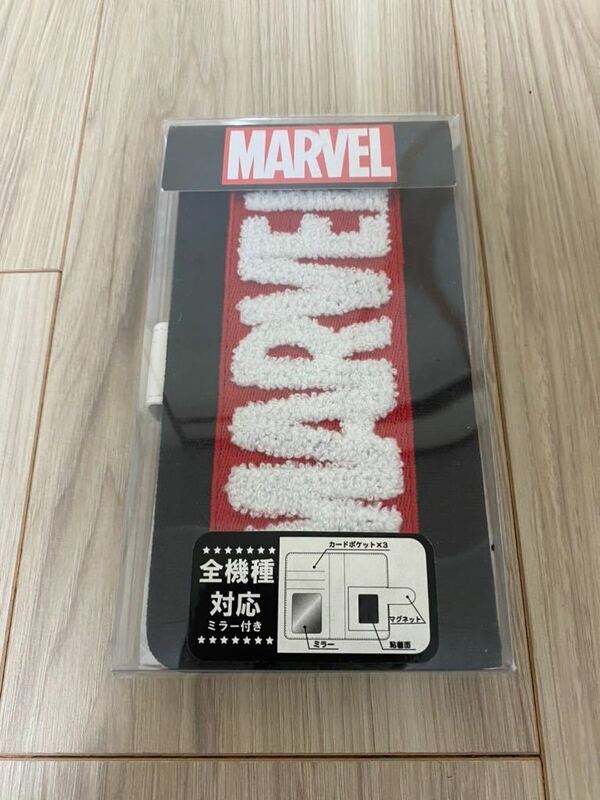 ☆MARVEL☆手帳型スマホケース【新品】