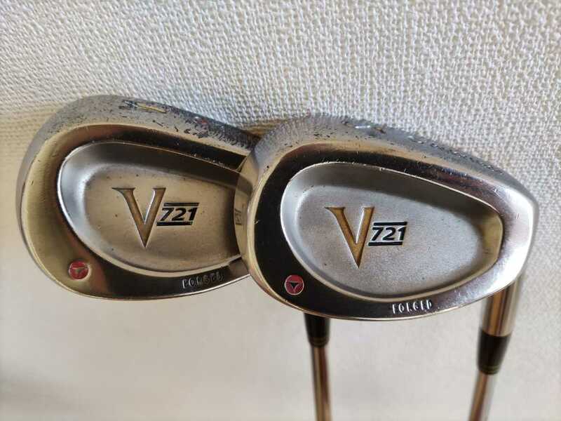 TaylorMade V721 アイアン2本 AW SW　フォージド テーラーメイド　ウェッジ