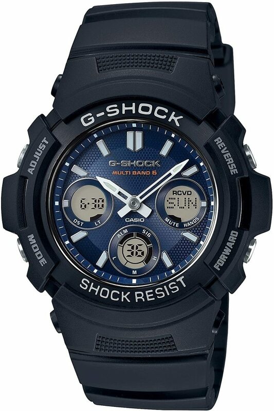 CASIO カシオ 腕時計 G-SHOCK ジーショック 電波ソーラー AWG-M100SB-2AJF ブラック