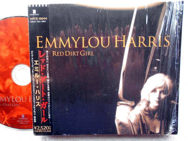 エミルー・ハリス EMMYLOU HARRIS●CD●レッド・ダート・ガール ●紙ケース仕様 シュリンク残り●未使用・美品！！