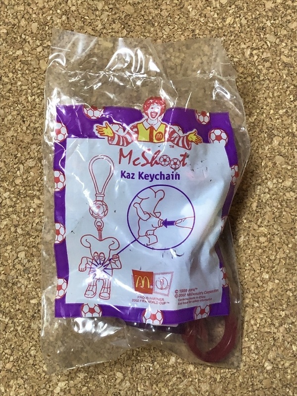 【ハッピーセット　１２４】McDonald's　FIFA　2002年　未開封　Kaz