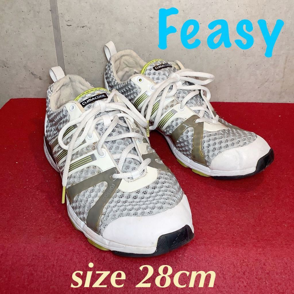 【売り切り!送料無料!】A-266 adidas Feasy CLIMACOOL スニーカー!中古箱なし!