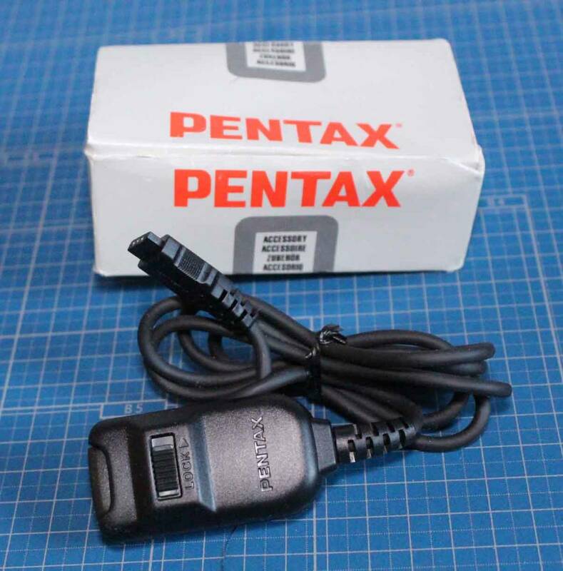 [ei30]ペンタックス　ケーブル　スイッチ　F　PENTAX レリーズ