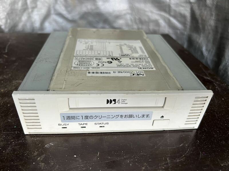 SDT-11000 nec SONY SDT-11000 NEC テープドライブ　 ソニー　動作未確認ジャンク品　中古現状品
