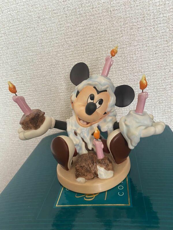 ディズニー　WDCC ミッキー マウス　happy birthday フィギュア