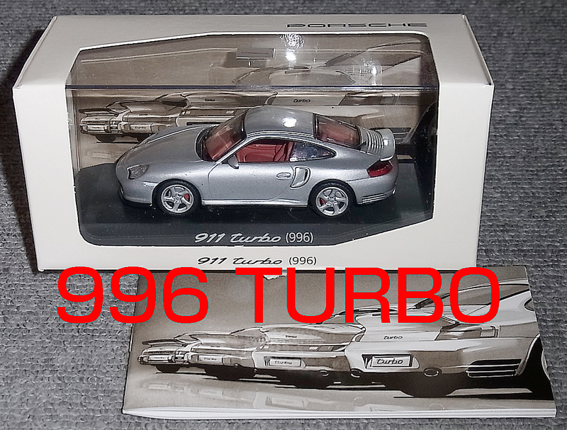 ポルシェ別注 1/43 ポルシェ 911 (996) 1999 シルバー PORSCHE TURBO ターボ