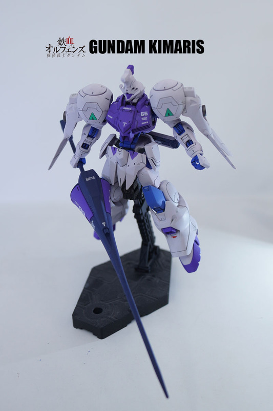 ■全塗装完成品■HGUC 1/144 GUNDAM KIMARIS ガンダムキマリス 塗装済み完成品 鉄血のオルフェンズ