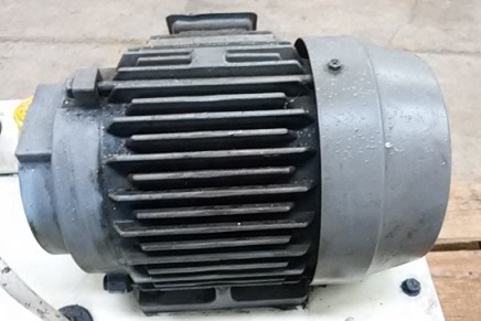 トヨオキ　油圧ユニット　モーター　1.5ｋ　油圧ポンプ　油圧プレス　油圧機器　薪割り機　③