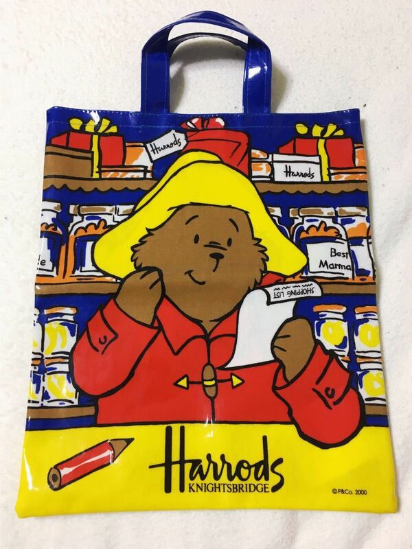 Harrodsハロッズくまのパディントントートバッグ