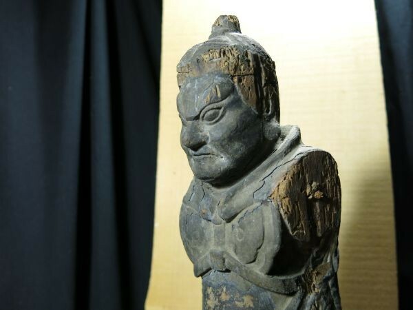 A　天部像　鎌倉時代　旧美術館収蔵品　仏像　仏教　寺院　木彫　信仰
