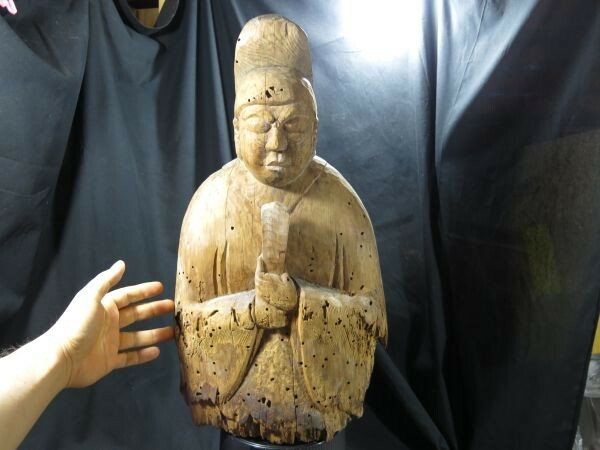 A　大男神像　鎌倉～室町時代　木彫　仏教　仏像　信仰　寺院　神像　神社　文化財　神像　神道