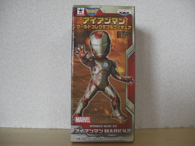 アイアンマン ワールド コレクタブル フィギュア WCF vol.1 IRONMAN MARK42 新品未開封