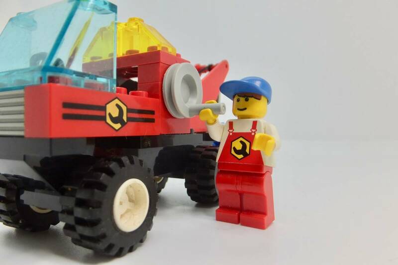 LEGO #6446 クレーントラック　街シリーズ　オールドレゴ