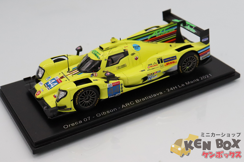 USED S=1/43 Spark スパーク S8252 Oreca 07 Gibson オレカ07ギブソン ARC Bratislava 24H LM2021 #44 中国製 現状渡し