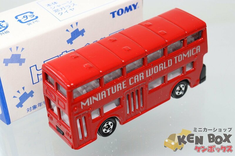 ギフト単品 F15 TOMICA トミカくじIII LONDON BUS ロンドンバス(赤) 中国製 現状渡し