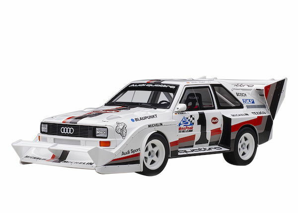 S=1/18 新品未開封 AUTOart オートアート 88700 AUDI アウディスポーツクワトロ S1 1987 #1 パイクスピーク優勝/ヴァルター・ロール